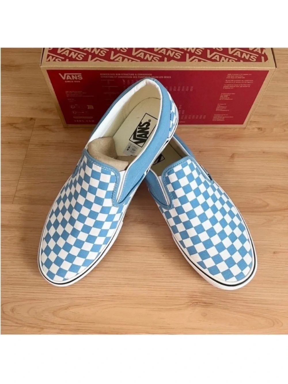 Vans Classic Slip-On Checkerboard Shoe Mens 11.5 US Women 13.0 US